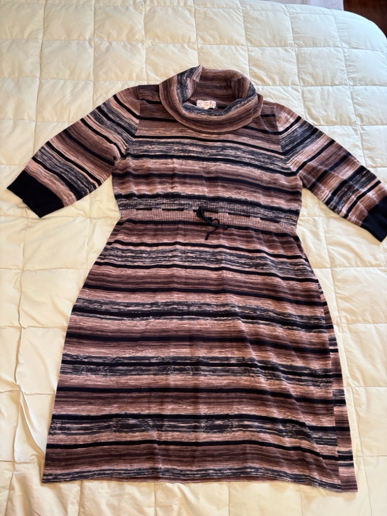 Pink Rose Lightweight Knit Dress